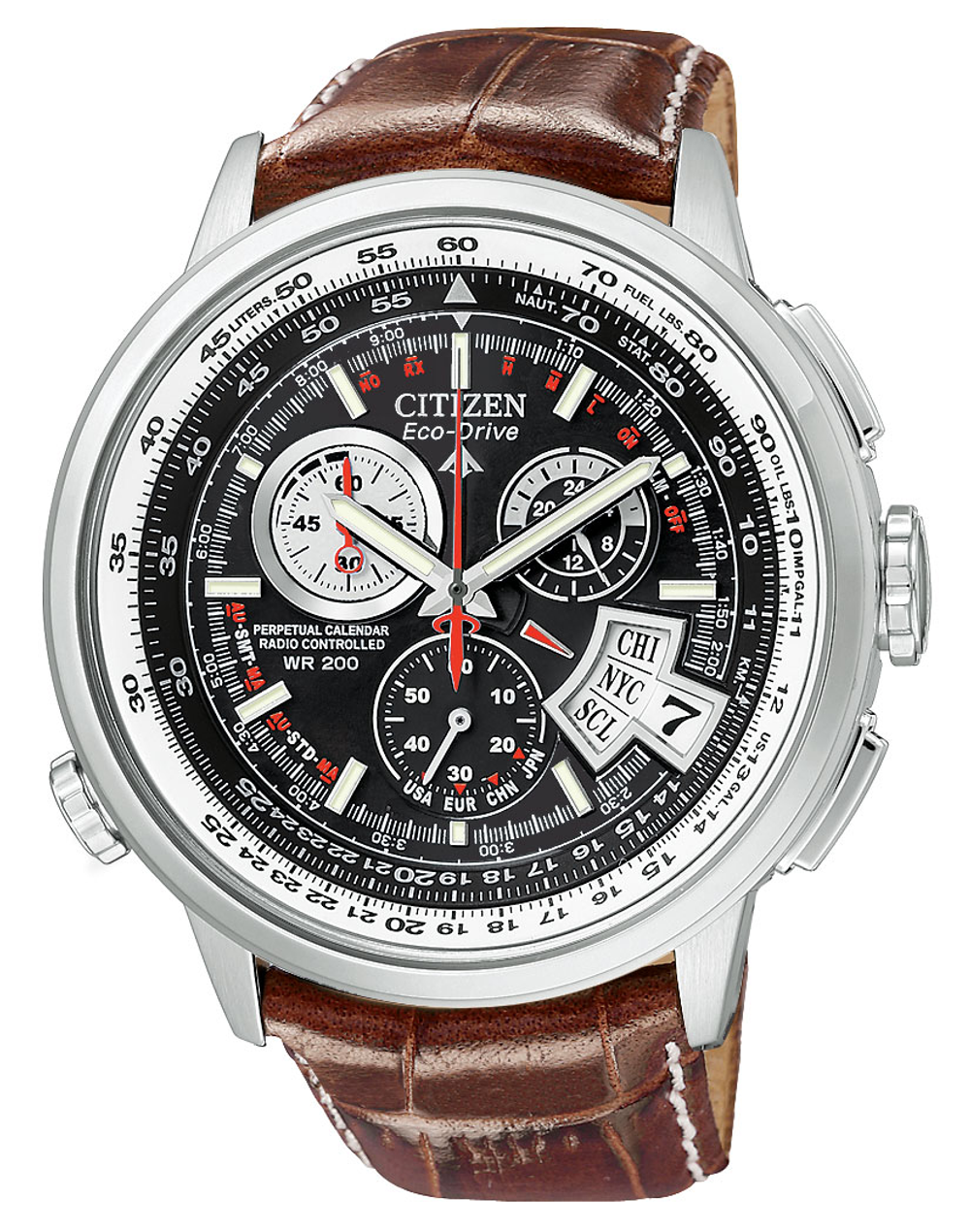 citizen chrono time at